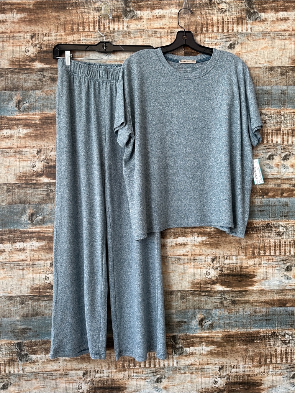 Cozy Two-Piece Lounge Set in teal